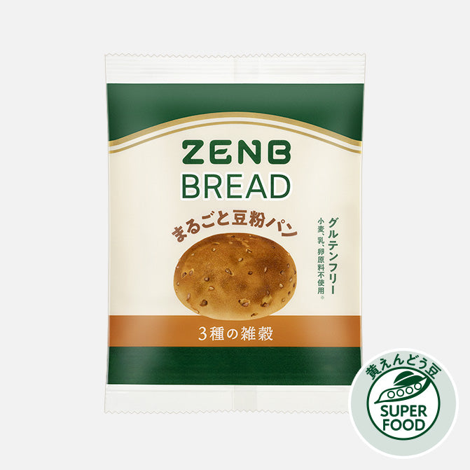ゼンブブレッド 3種の雑穀 / まるごと豆粉パン